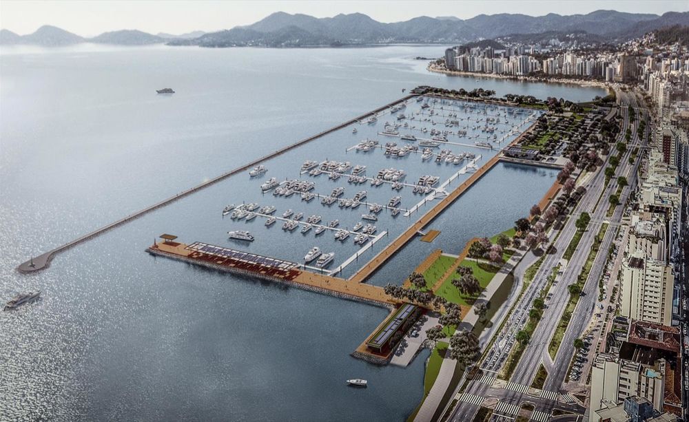 巴西 Marina Beira Mar 城市公园设计