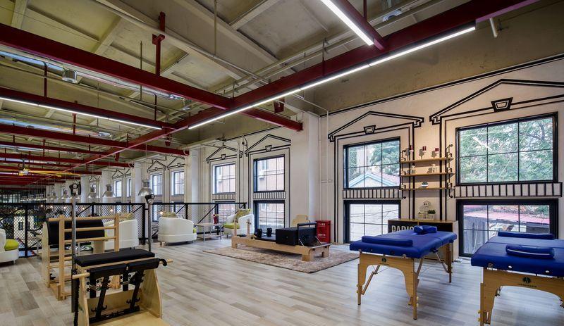 中健健身济南建设路店 | 复古工业风健身房设计
