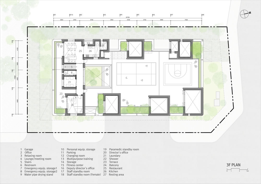 Gangil 119 Fire Station / OA-Lab