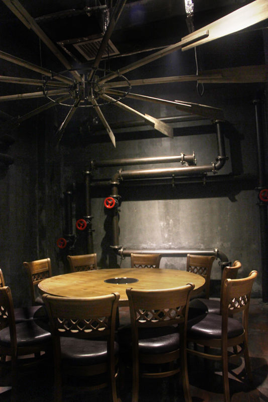 苍木室内设计作品  郴州“水库”餐厅