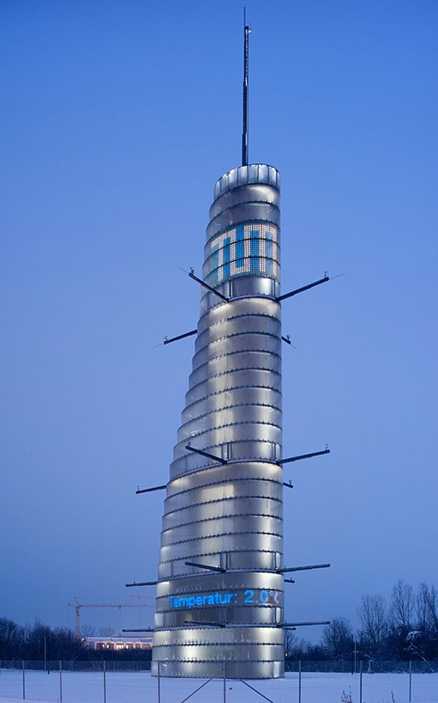 德国慕尼黑工业大学气候测量塔 / Deubzer Konig & Rimmel Architekten
