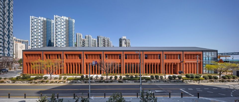 Millac 滨海市场，釜山 / LJL Architects + 2K1 Architecture，城市化与海景的完美融合