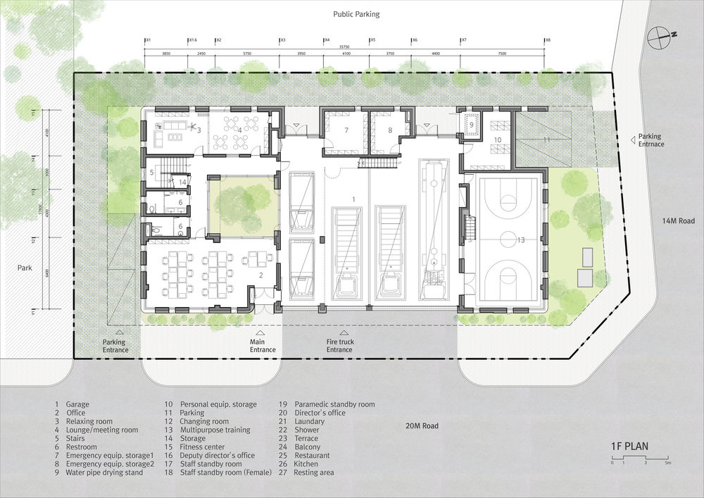Gangil 119 Fire Station / OA-Lab