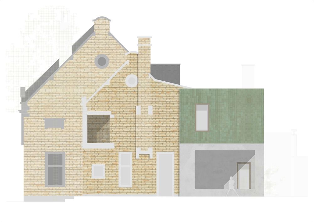 Monumen(t)huis Office Renovation  / Declerck-Daels, Architecten