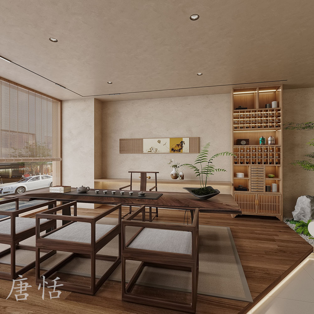 茶室设计——感悟禅与茶，品岁月静好