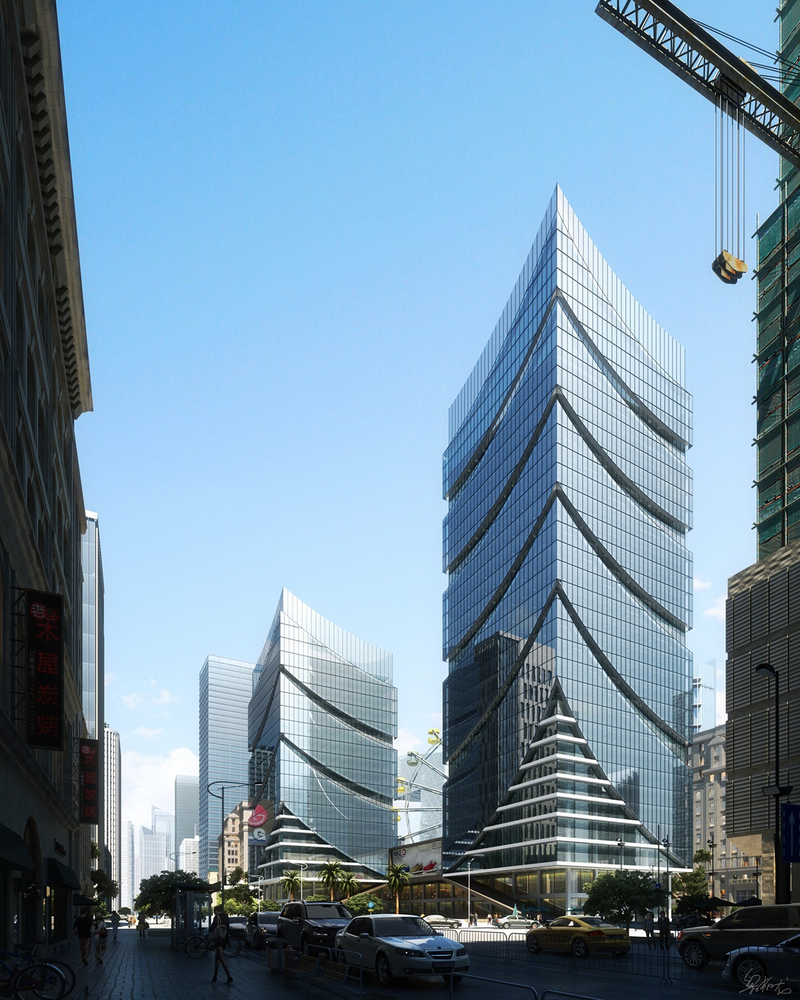海艺术团队打造精美 3D 建筑渲染