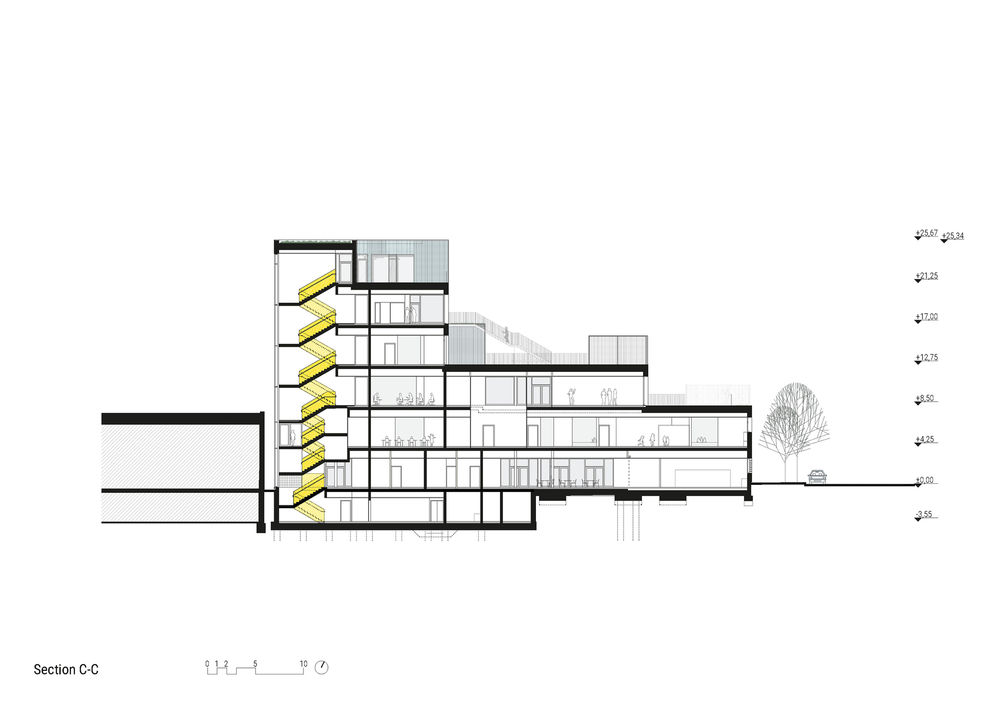 Längenfeldgasse Primary and Vocational School  / PPAG architects