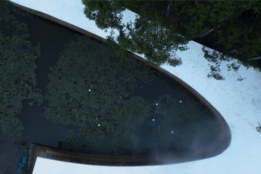 Garden Hotpot Restaurant in Chengdu by MUDA Architects.