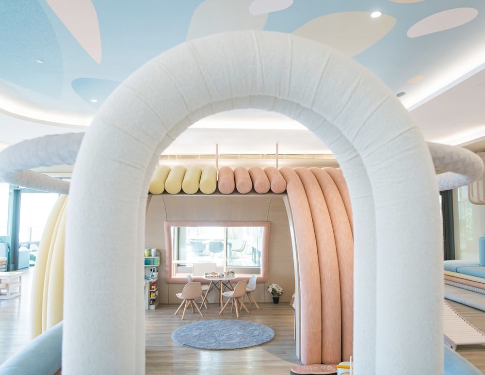 Cocoon İstanbul | 柔软织物打造趣味学习空间