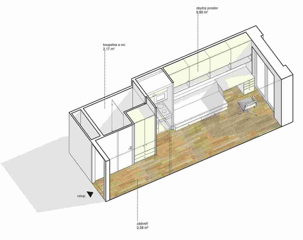 Student House Holešovice / Pavel Hnilička Architects+Planners