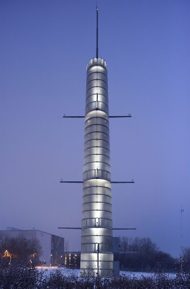 德国慕尼黑工业大学气候测量塔 / Deubzer Konig & Rimmel Architekten