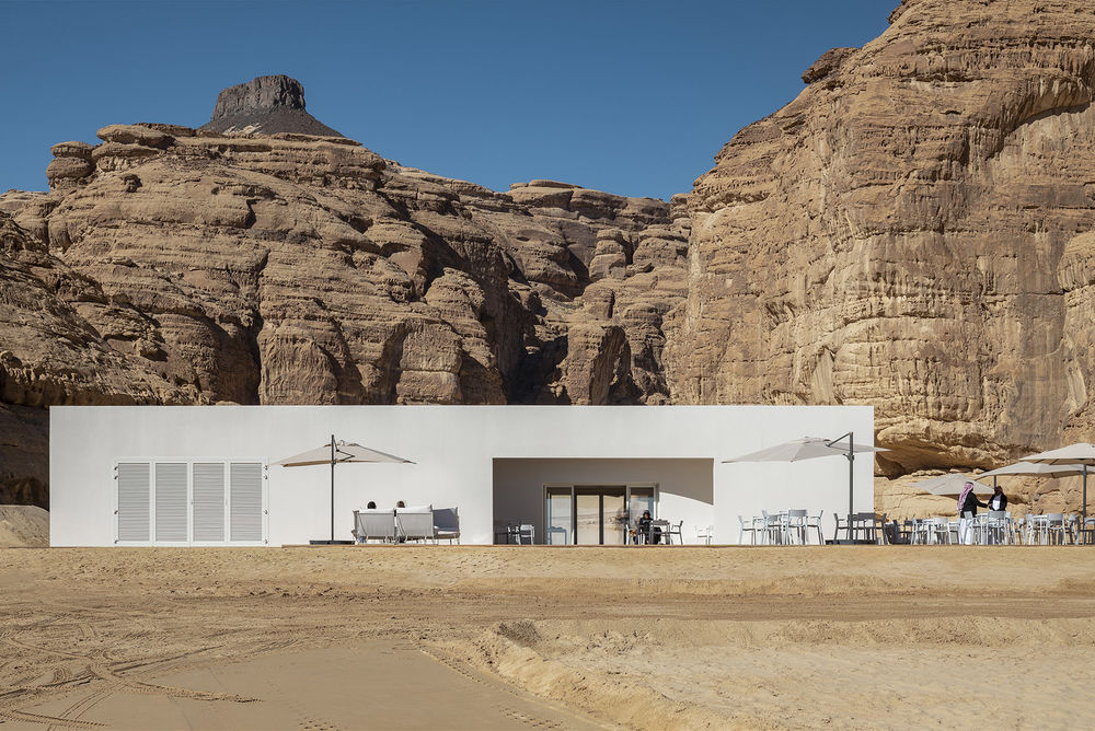 Desert X AlUla游客中心，沙特阿拉伯 / KWY.studio
