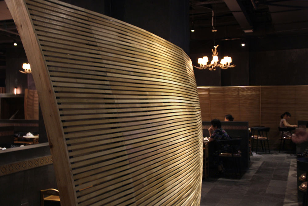 苍木室内设计作品  郴州“水库”餐厅