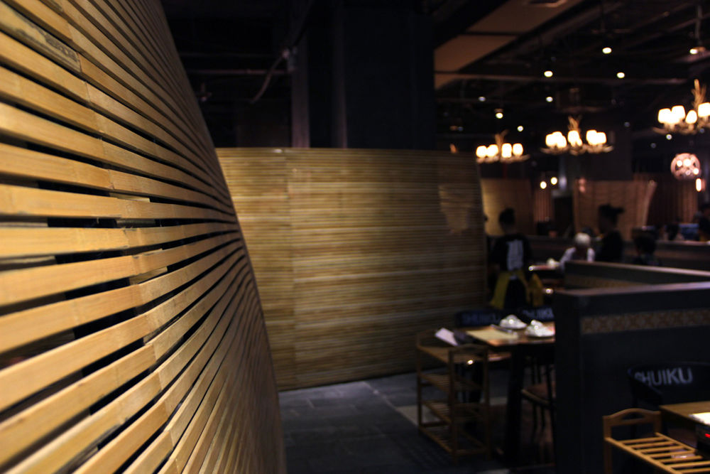 苍木室内设计作品  郴州“水库”餐厅