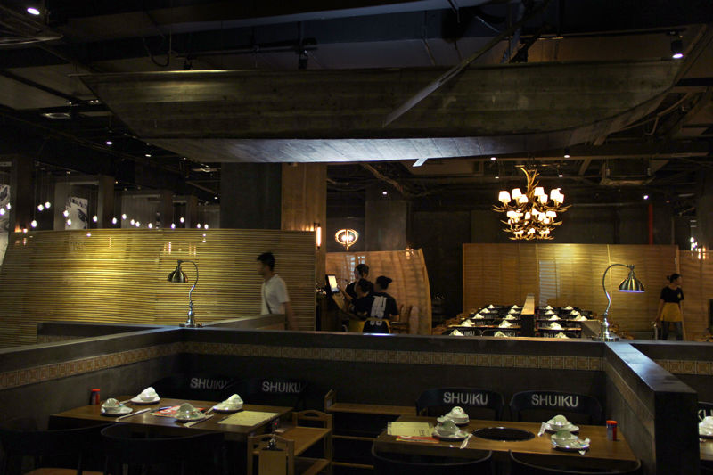 苍木室内设计作品  郴州“水库”餐厅