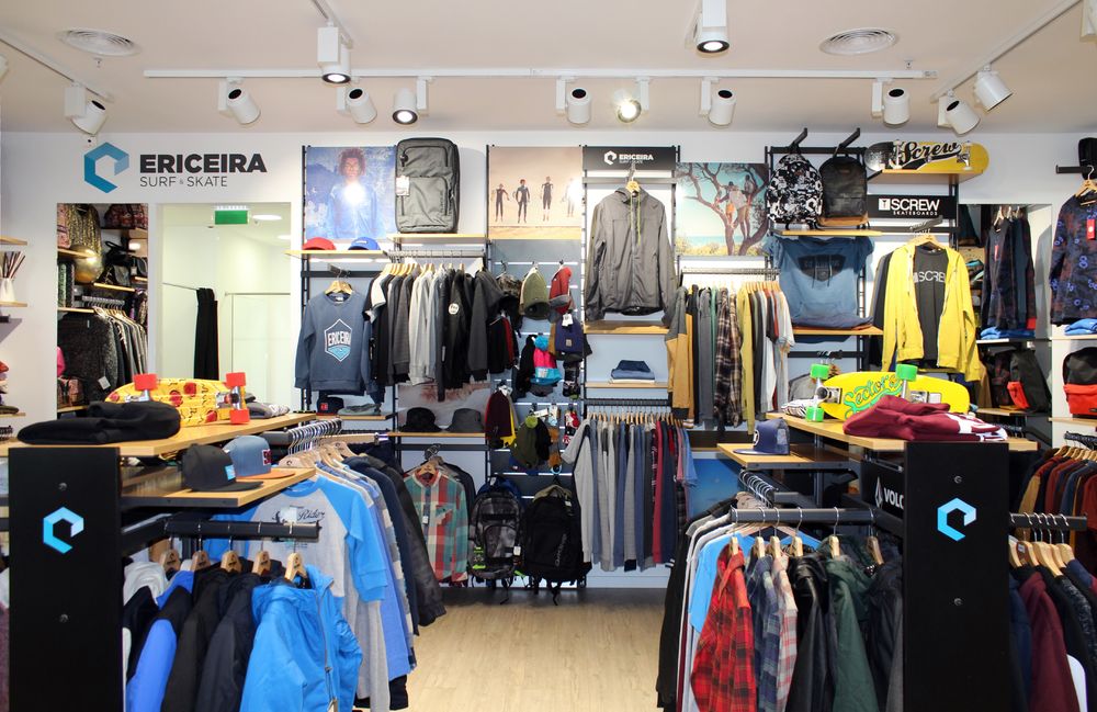 2014 年完成的 ERICEIRA SURF & SKATE 店铺室内设计