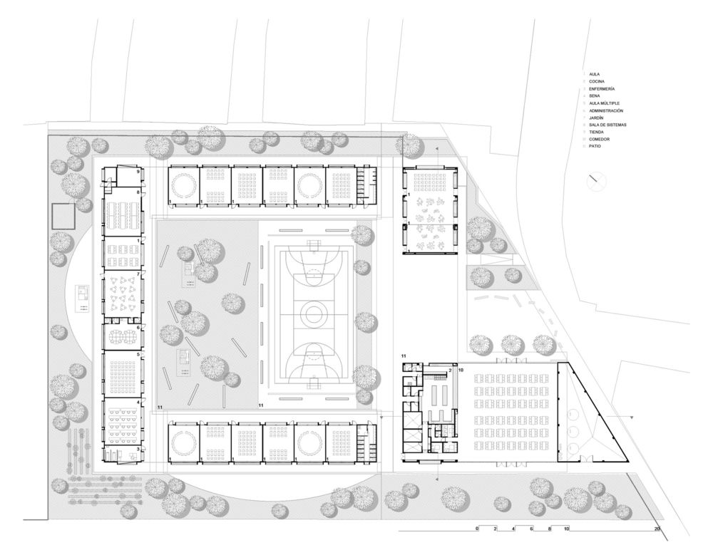 29 de Noviembre School Reconstruction  / Taller Síntesis