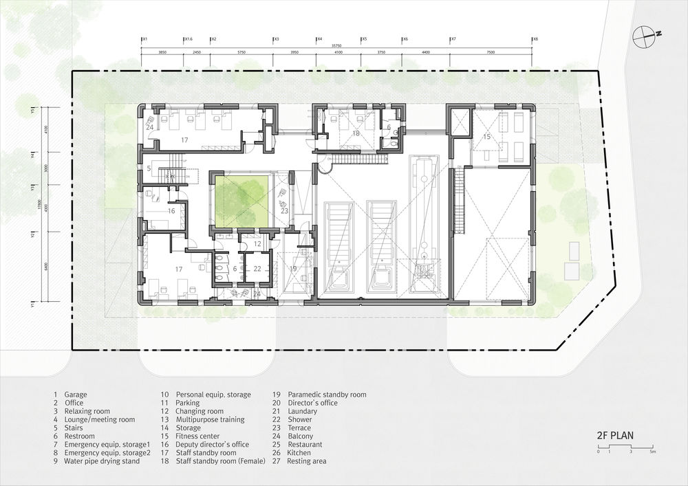 Gangil 119 Fire Station / OA-Lab