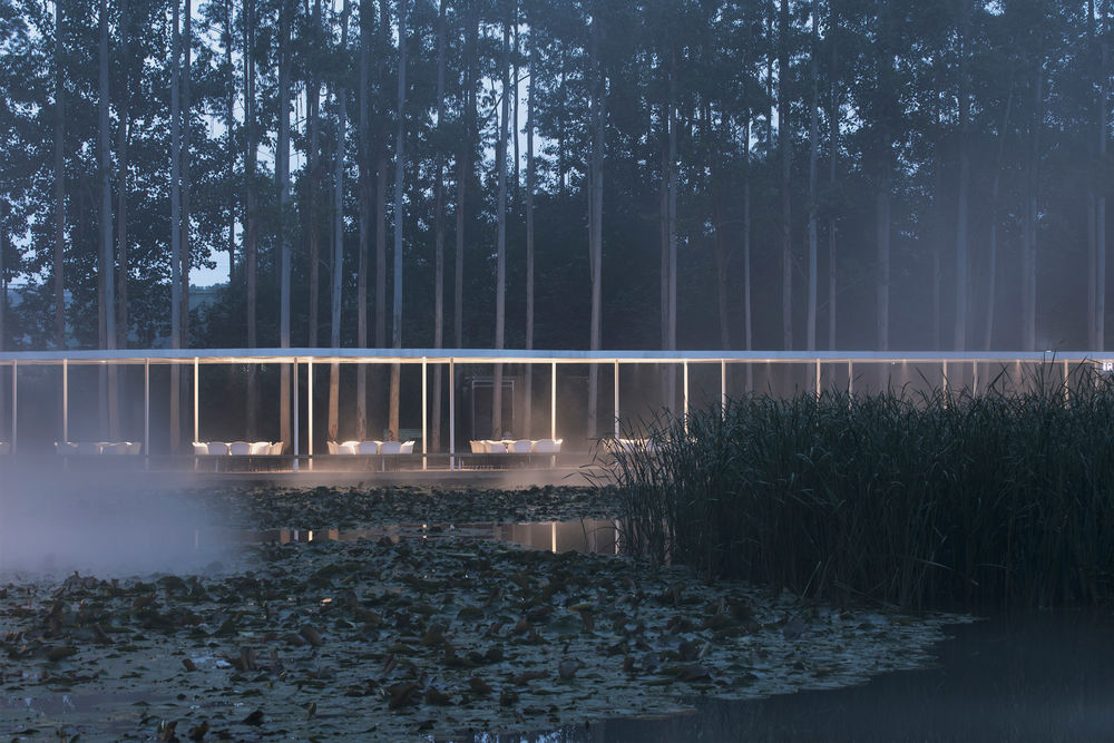 Garden Hotpot Restaurant in Chengdu by MUDA Architects.