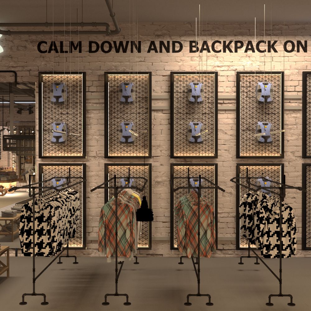 interior design of Under Armour