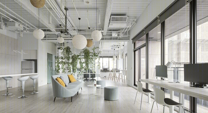 新莊 SANDVIK 辦公室 | 北歐風的素白通透空間