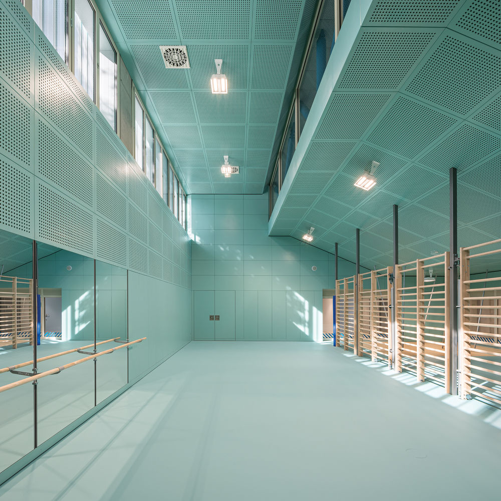 Längenfeldgasse Primary and Vocational School  / PPAG architects