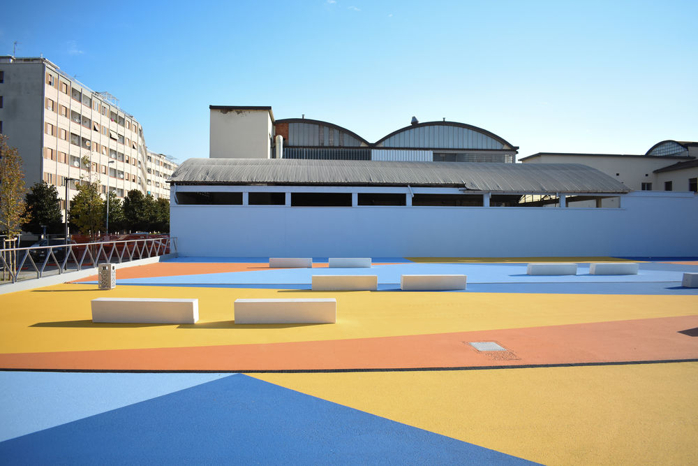 Playground MacroLotto Zero Prato / Ufficio Planificazione degli Spazi Pubblici del Comune di Prato