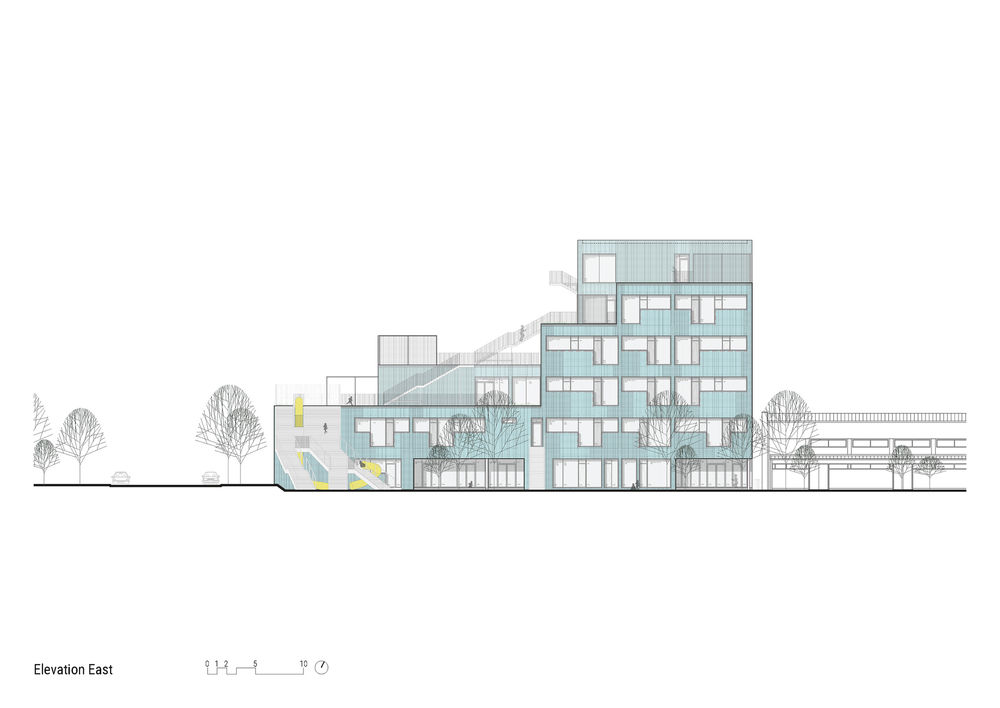 Längenfeldgasse Primary and Vocational School  / PPAG architects