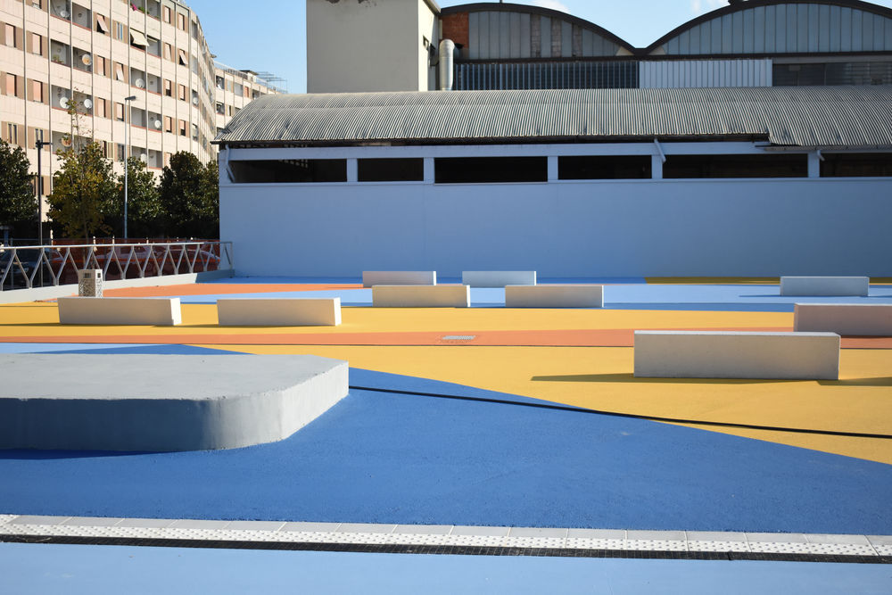 Playground MacroLotto Zero Prato / Ufficio Planificazione degli Spazi Pubblici del Comune di Prato