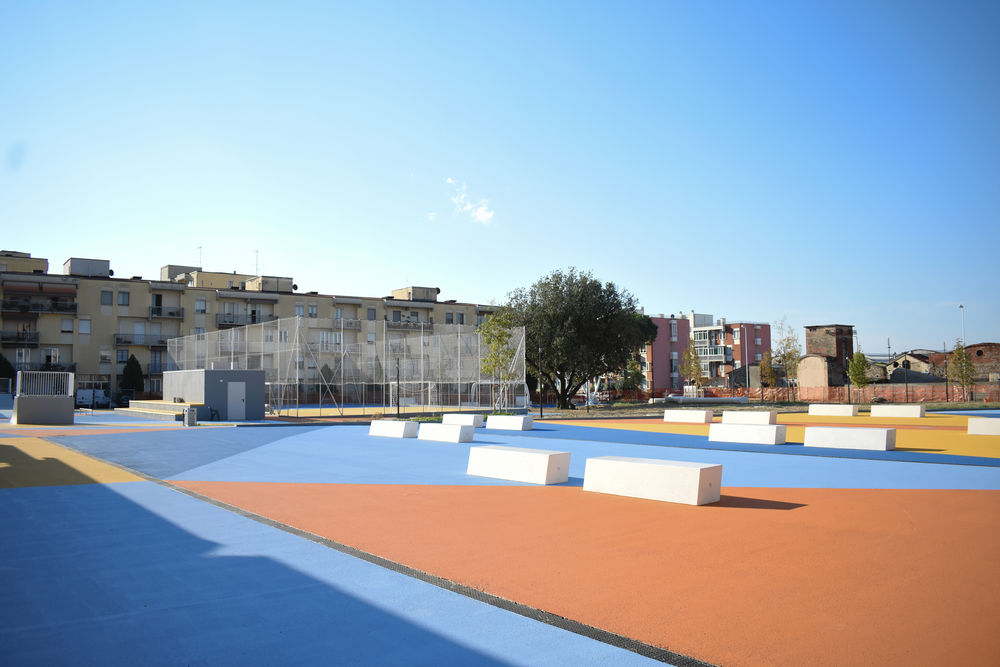 Playground MacroLotto Zero Prato / Ufficio Planificazione degli Spazi Pubblici del Comune di Prato