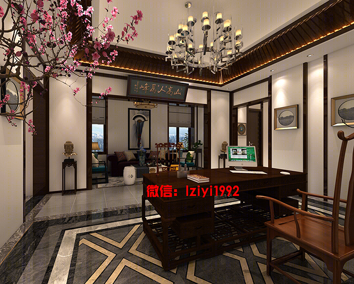 办公室中式风格