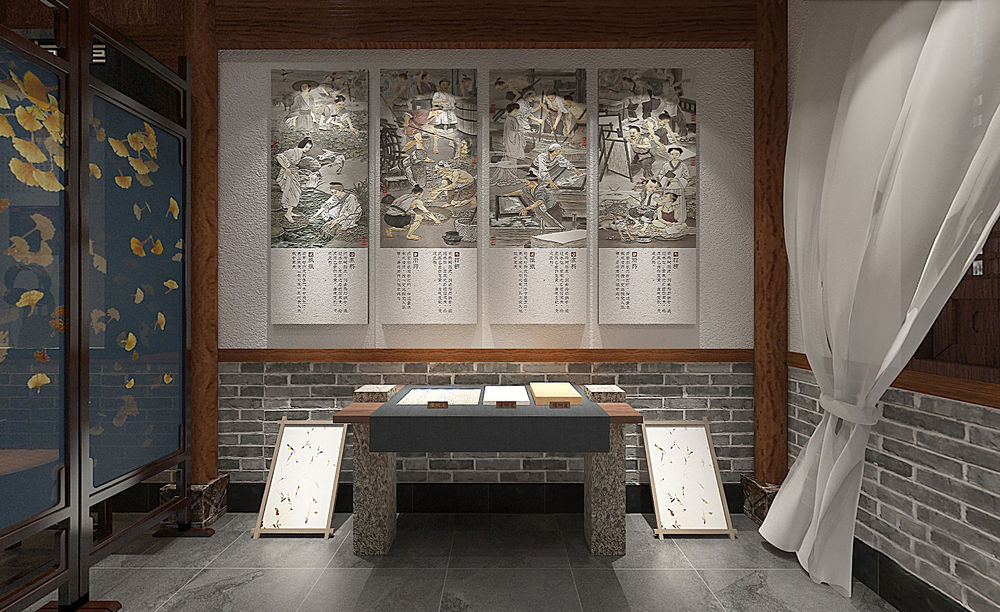 《王安石书堂》、《叶真人馆》文化空间还原及展示设计