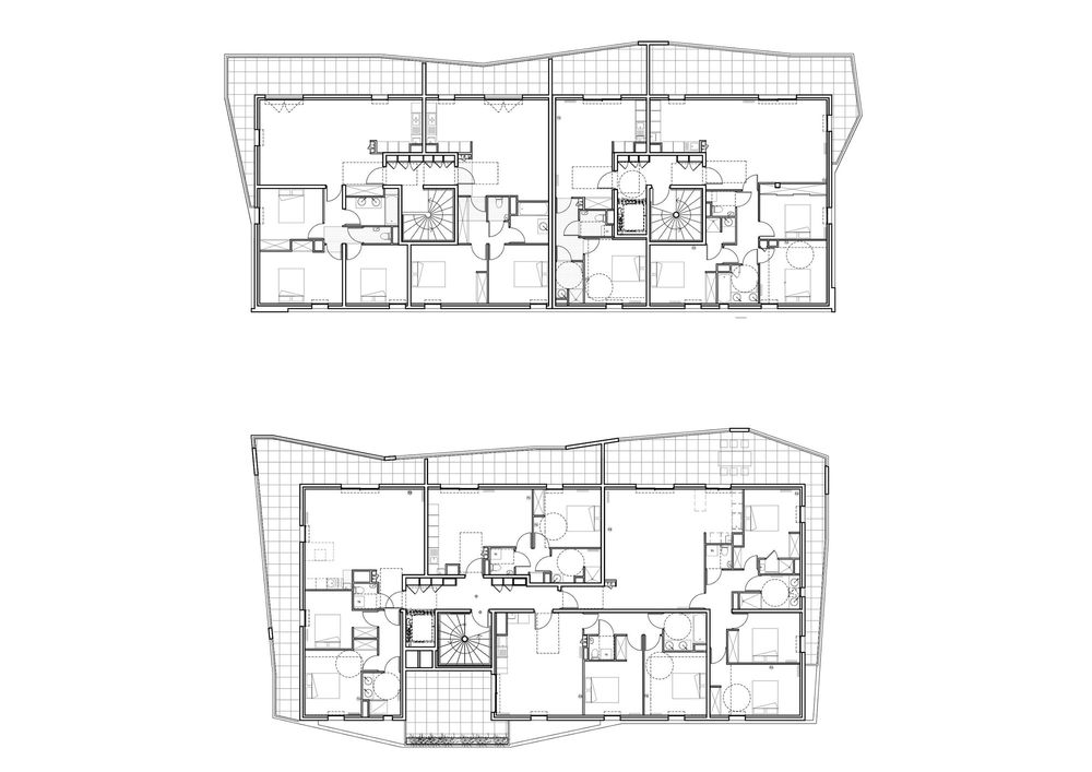 法国蒙彼利埃 32 户住宅楼——融入环境的现代设计