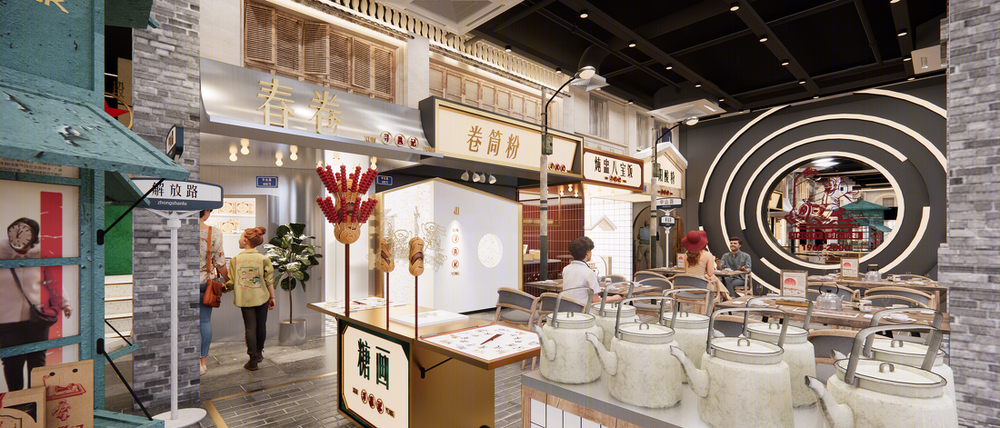 南宁中山路餐饮品牌设计，重塑餐饮空间新体验