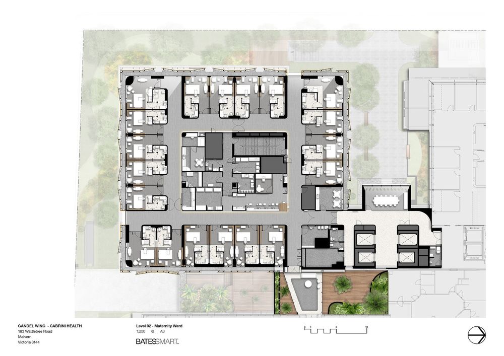 The Gandel Wing Hospital / Bates Smart
