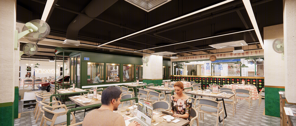 南宁中山路餐饮品牌设计，重塑餐饮空间新体验