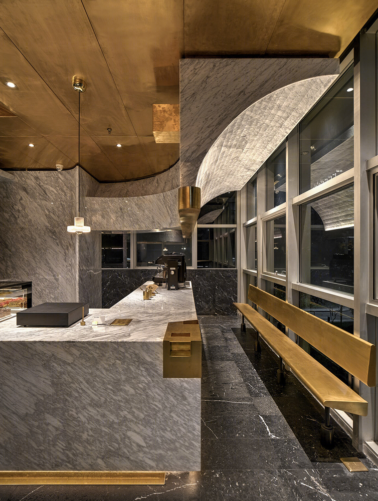 杭州 MAIMAi 麦丘梵面包店——动态曲线与精致工业风的完美结合