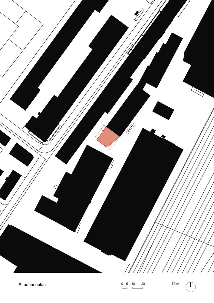 K118 Kopfbau Halle 118 / baubüro in situ