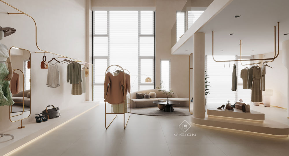 近期一组服装店