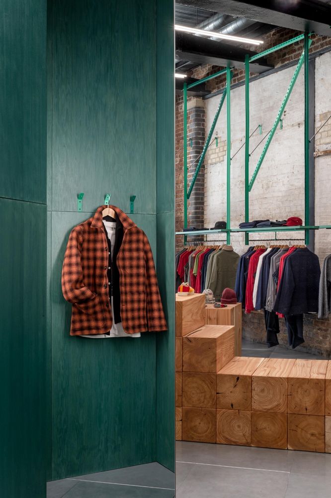 伦敦 Universal Works 男装店 STUDIO MUTT 工业风设计展现个性魅力