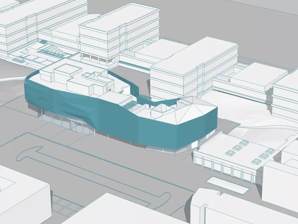 特拉维夫大学 Check Point 大楼 | 融入环境的像素玻璃建筑