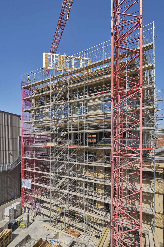 K118 Kopfbau Halle 118 / baubüro in situ