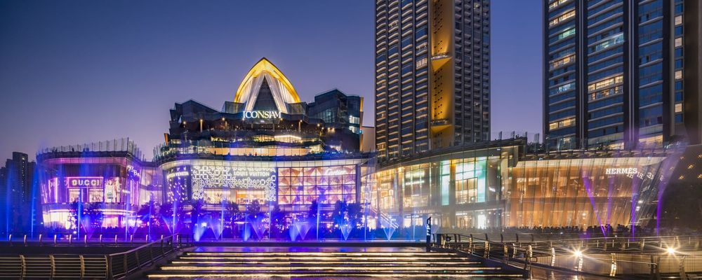 泰国曼谷 Icon Siam 商业综合体，现代设计闪耀湄南河畔