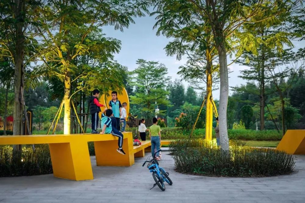 广东绿色生态建设案例展示 | 公园群景观提升与创新设计