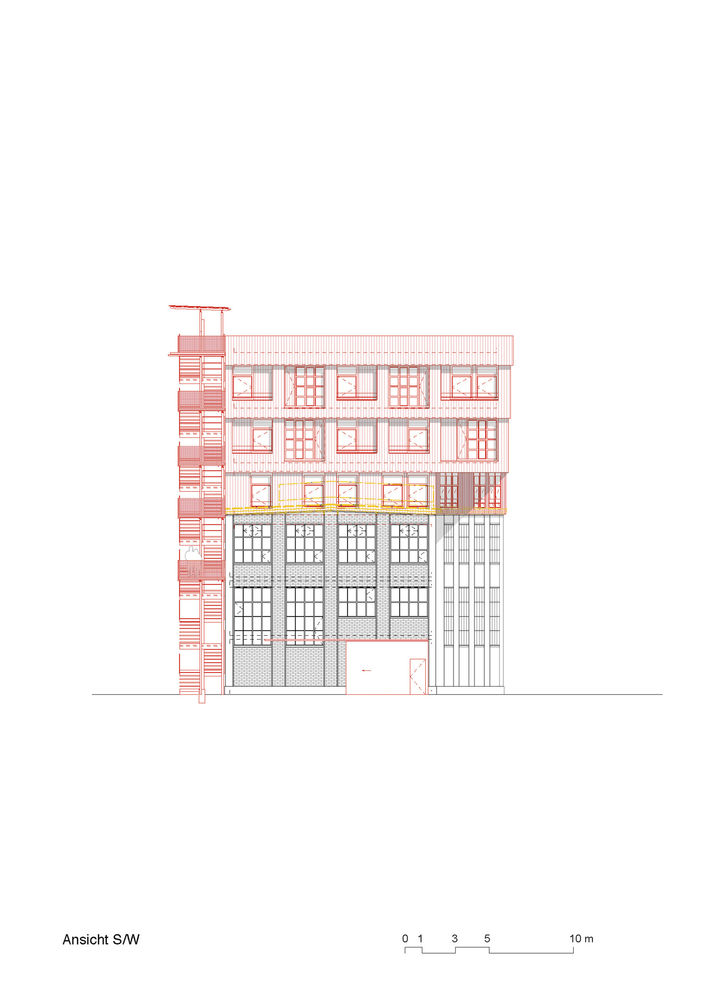 K118 Kopfbau Halle 118 / baubüro in situ