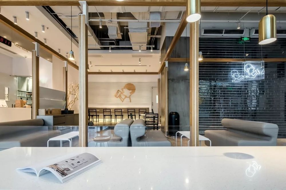 北京崇文门国瑞店 | 喜茶禅意空间，梅蘭工作室打造舒适体验
