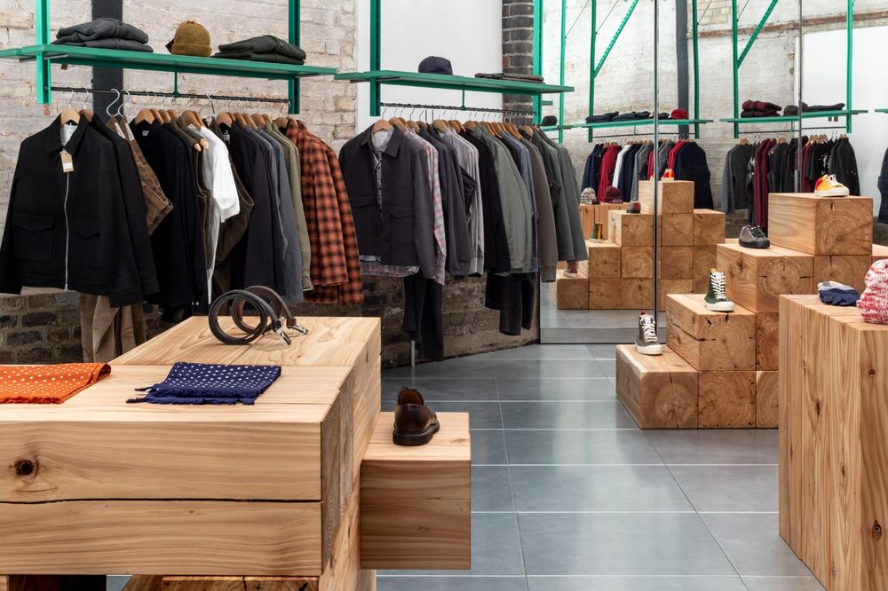 伦敦 Universal Works 男装店 STUDIO MUTT 工业风设计展现个性魅力