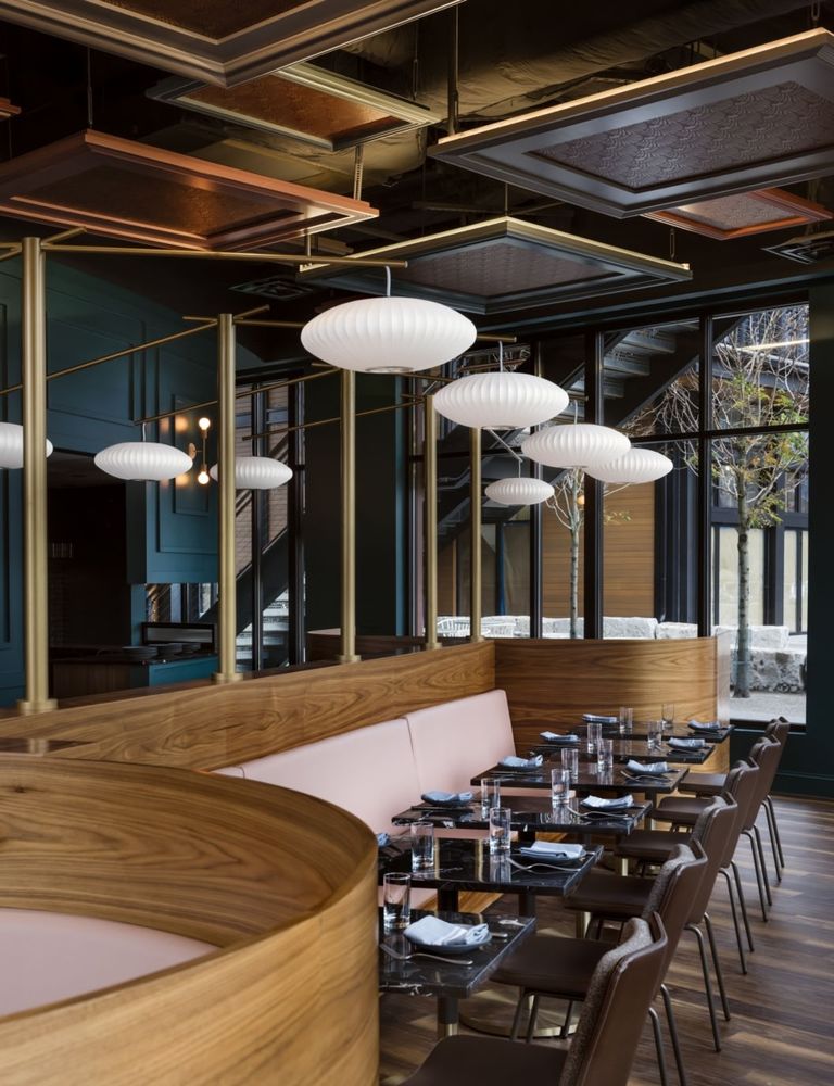 RODE Architects 打造典雅意大利餐厅 Geppetto，呈现剑桥学术风采