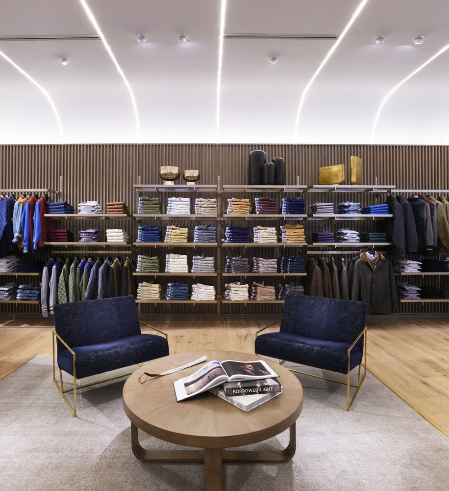 Jeffrey Hutchison & Associates 以芝加哥建筑灵感打造 Peter Millar 新店