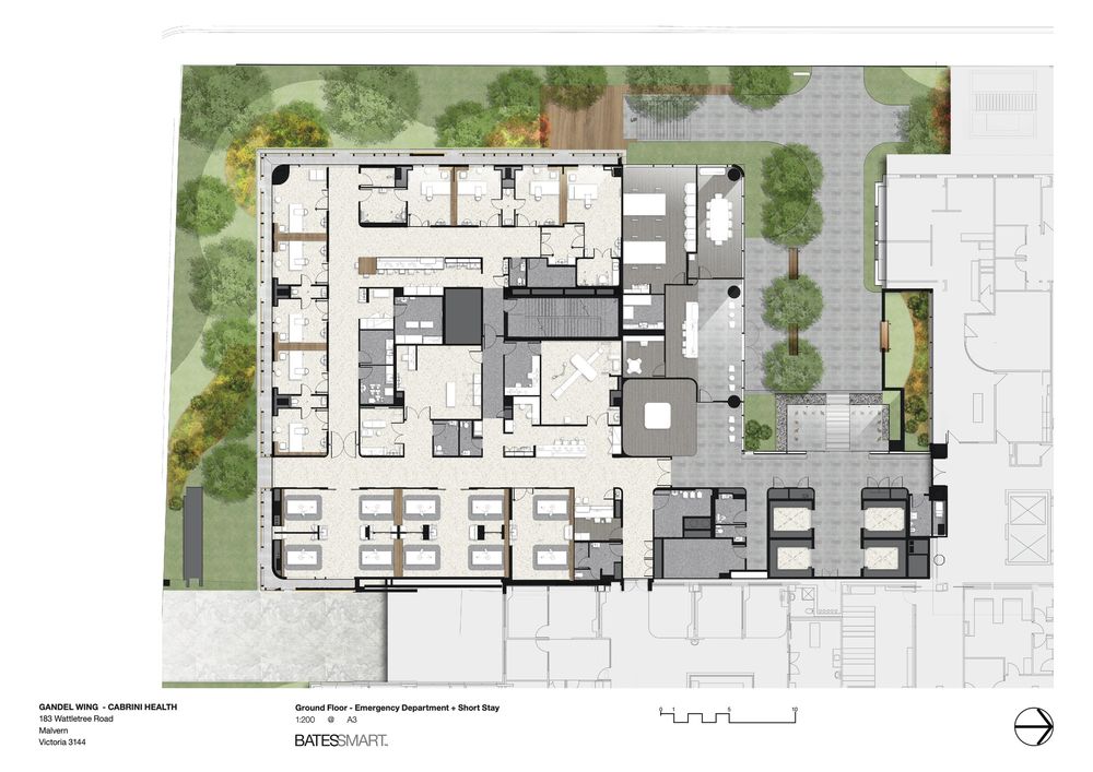 The Gandel Wing Hospital / Bates Smart